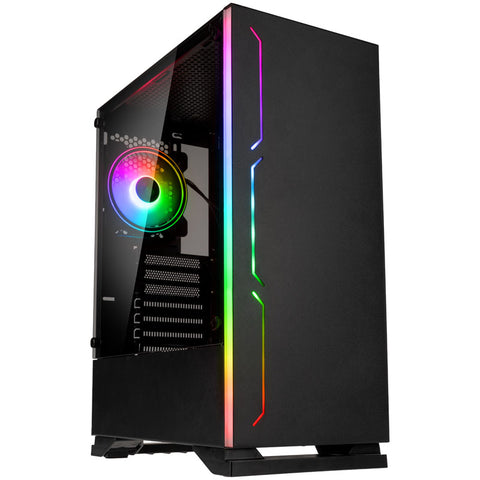 Kolink Inspire Series K11 ARGB Midi Tower Gaming Case - Black Window