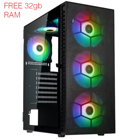 Ryzen 5 5500, RTX 4060 Gaming PC (Ready to Go)