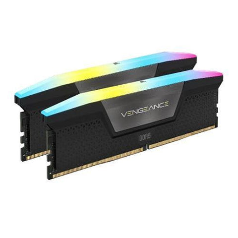 Corsair Vengeance RGB 32GB Kit (2 x 16GB), DDR5, 6000MHz (PC5-48000), CL36, 1.4V,  XMP 3.0, PMIC, DIMM Memory